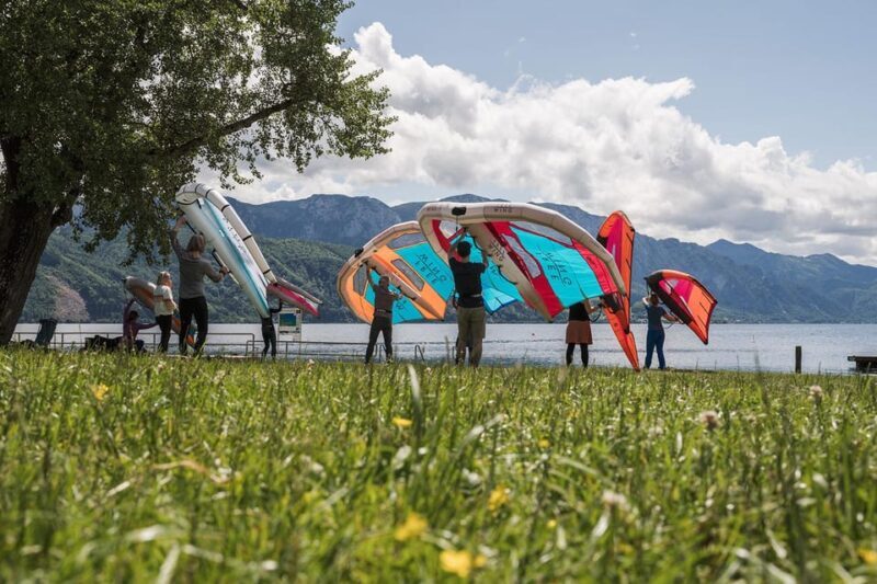 Wingsurf beginner lessons on SUP - Key Points