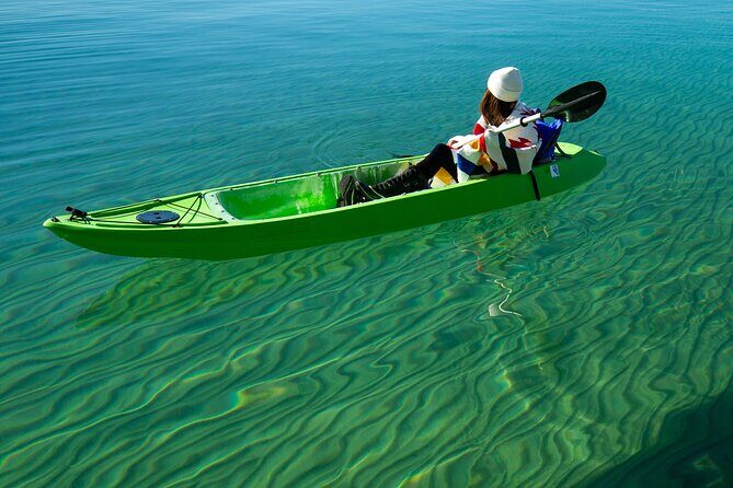 Winter Clear Bottom Kayak on Lake Tahoe - Key Points