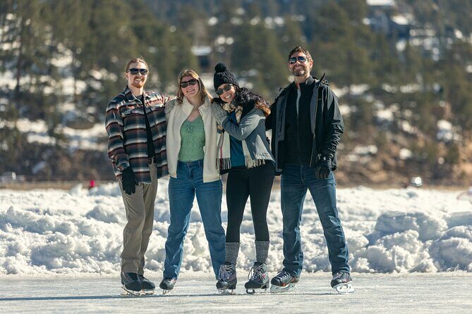 Winter Escape Ice Skating Red Rocks and Golden CO - Transport and Group Size