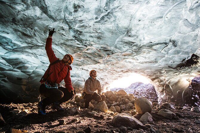 Winter Ice Cave + Climbing Private Photoshoot - 20 Shot Package - Who Will Love This Tour?