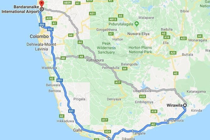Wirawila City to Colombo (CMB) Airport Private Transfer - Why Choose a Private Transfer?