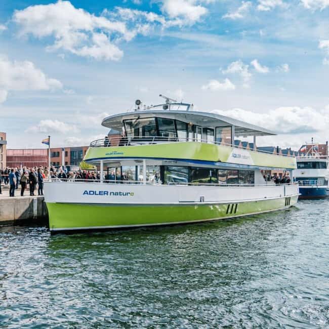 Wismar: Electric Boat Tour past Whale Island with Poel Stop - Key Points