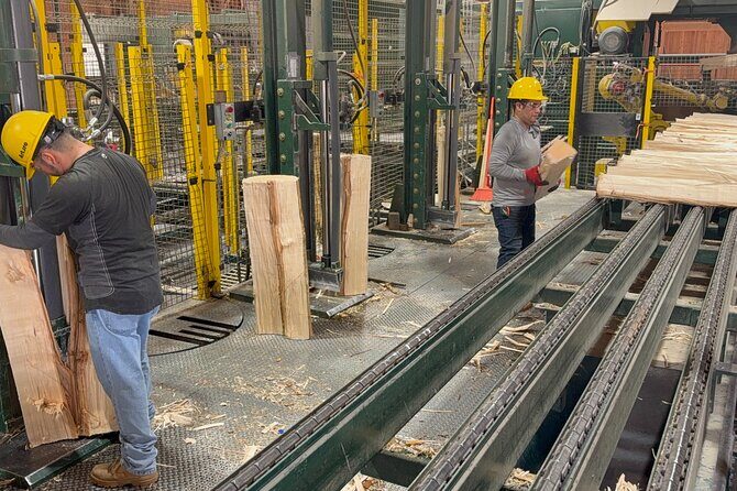 Wood Bat Mill Tour - Key Points