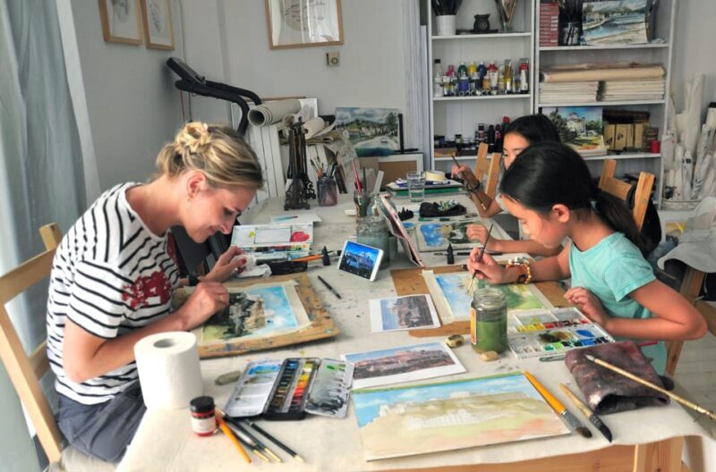 workshop for painting acropolis/landscape with local artist - An In-Depth Look at the Experience