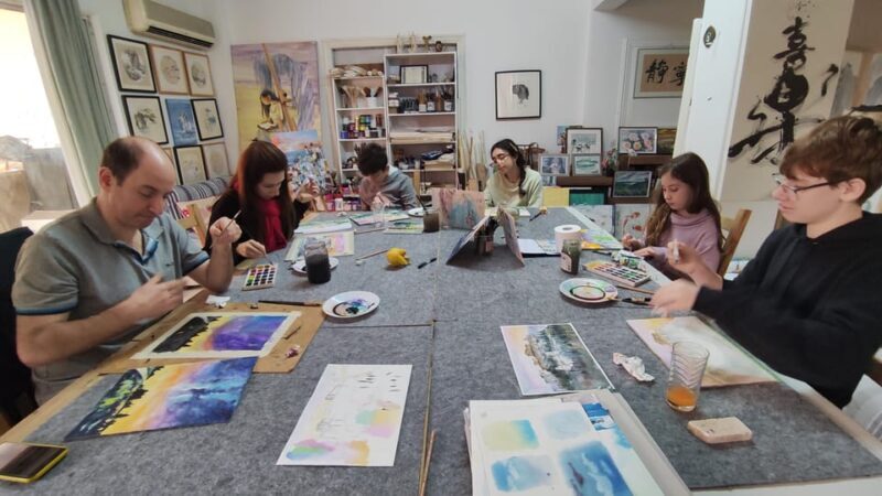 workshop for painting acropolis/landscape with local artist - Final Thoughts