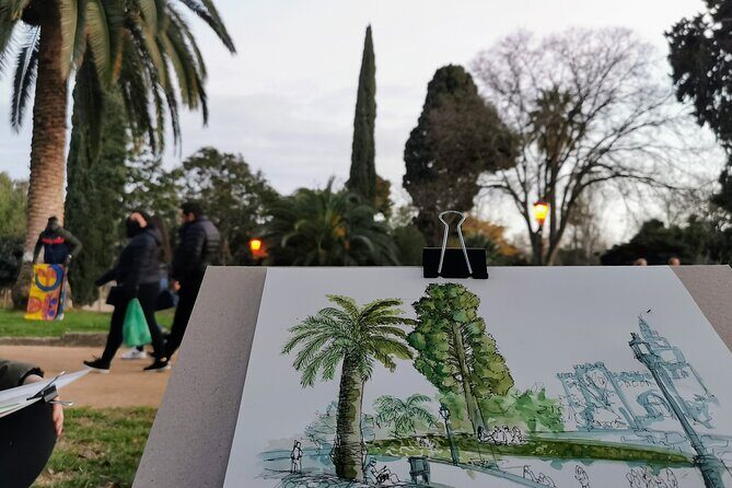 Workshop to learn Drawing and Watercolor in charming places - The Sum Up