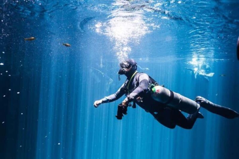 Wreck Dive in Playa del Carmen Dive Machine Experience - An Introduction to the Experience