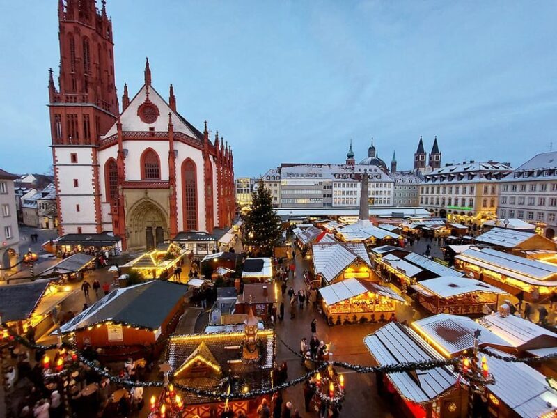 Würzburg: Würzburg Christmas walk (incl. mulled wine voucher) - Exploring Würzburgs Christmas Atmosphere