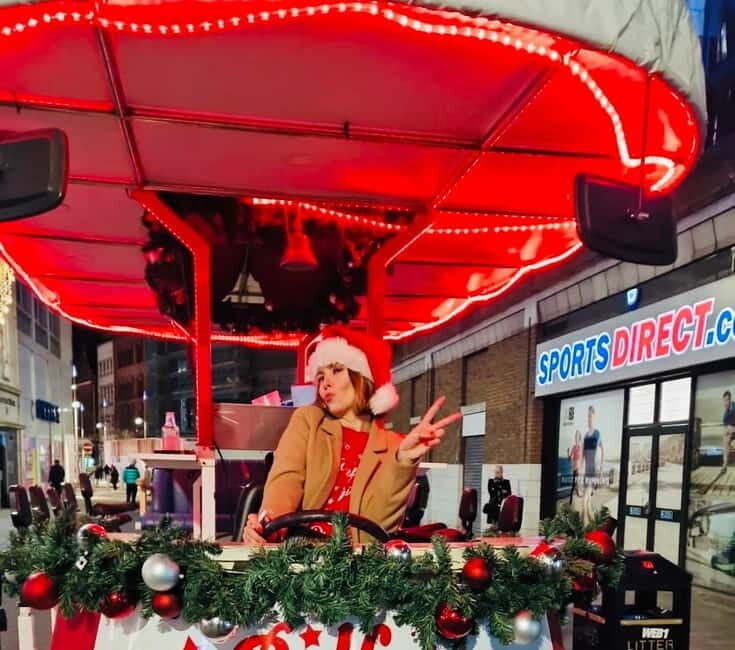 X Mas Party Bike Sparkle Tour (with free Santa hat!) - The Experience from Multiple Perspectives