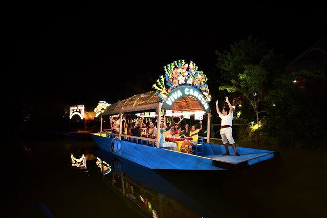 Xoximilco An Amazing Mexican Night Party with Transportation - An Authentic Mexican Night Out in Cancun