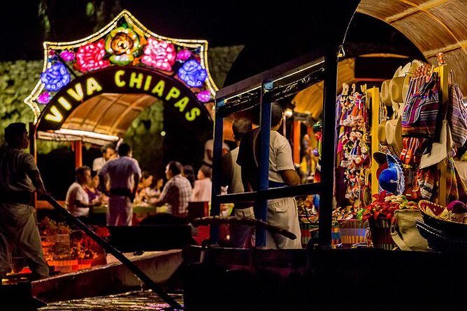 Xoximilco Night Cruise With Round Transportation from Tulum City - Key Points