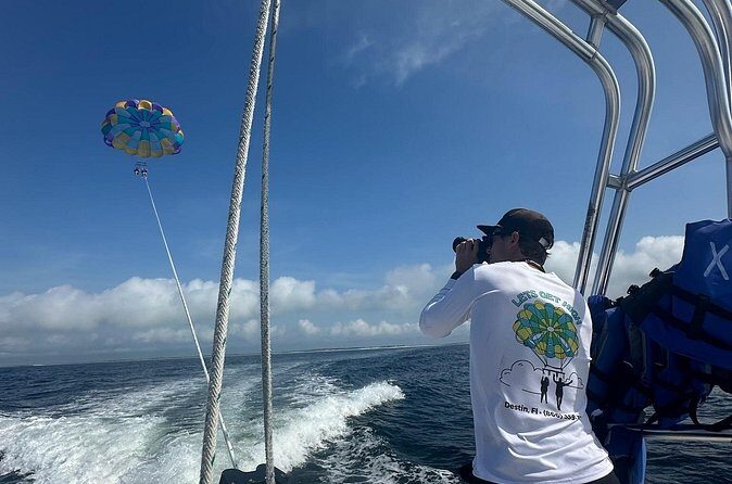 Xtreme H2o Parasailing Departing Adjacent to Crab Island - Frequently Asked Questions