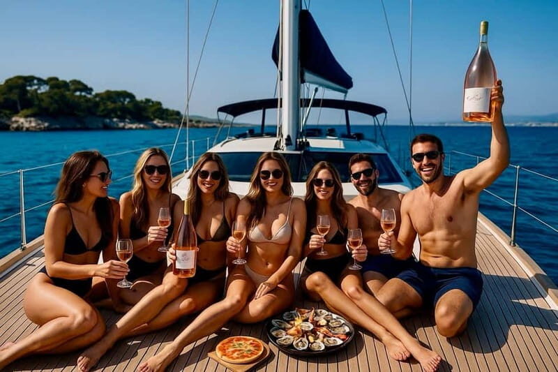 Yacht Me Up All-Inclusive Private Cruise Cannes Lérins Sail - Key Points