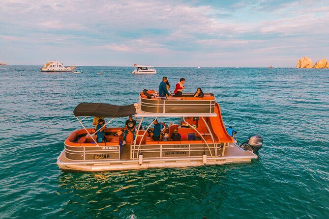 Yacht With Slide in Cabo San Lucas | 45 FT Pantoon - What Travelers Might Love