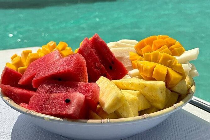 Yacht with visit to heaven cie service snorkell included - The Sum Up