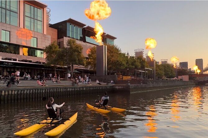 Yarra River Twilight Waterbike Tour - Key Points