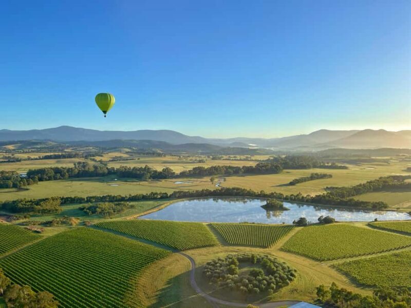 Yarra Valley: Hot Air Balloon with Breakfast & CBD Transfers - Key Points