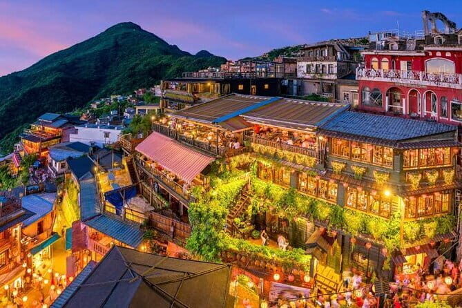 Yehliu Jiufen Shifen Yingyang Sea 13 Levels and Golden Waterfalls - Key Points