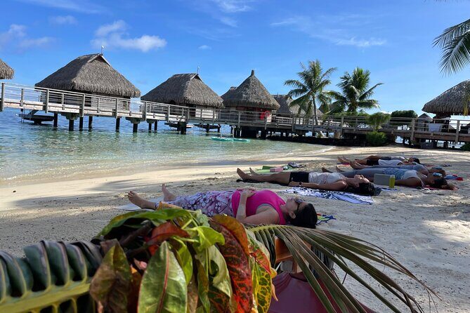 Yoga on the paradise beach of Manava Moorea - Who Will Love This Experience?