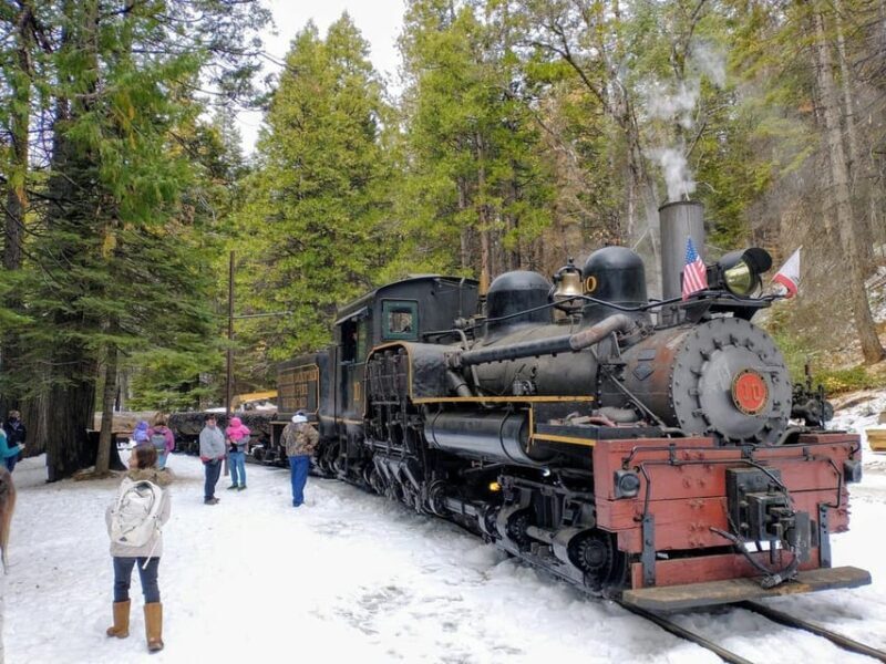 Yosemite Mountain Sugar Pine Railroad Ride with Narration - An Authentic Steam Train Adventure