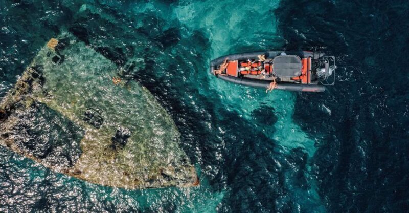 Zadar: Kornati, Ship wreck Sakarun, Golubinka,speedboat tour - Key Points