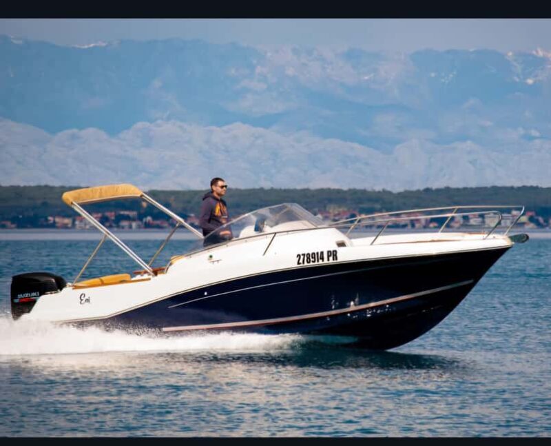 Zadar: Motorboat Jeanneau Cap Camarat 755 Wa 250hp Rental - Key Points
