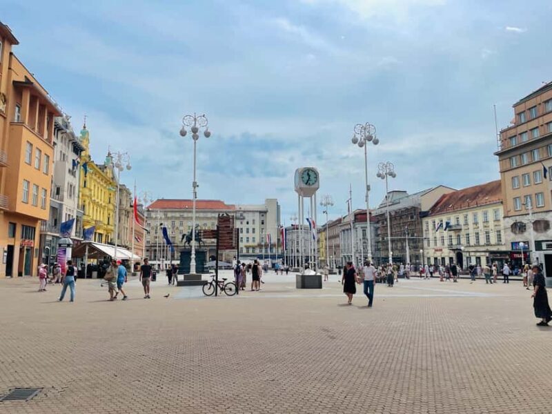 Zagreb: City & History Walking Tour & WW2 Tunnels - The Scenic Upper Town and Stone Gate