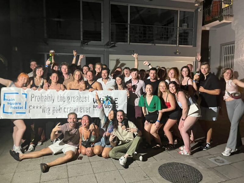 Zagreb: Pub Crawl, 1-Hour of Unlimited Drinks, & Club Entry - Key Points