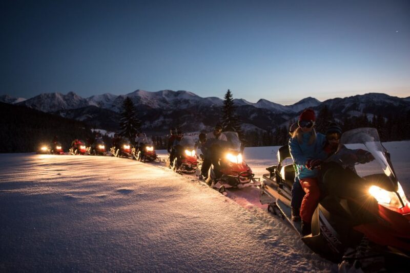 Zakopane: Snowmobiles Expedition and Optional Bonfire - Detailed Breakdown of the Itinerary