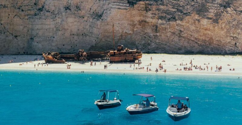 Zakynthos: Private Cruise to Shipwreck Beach and Blue Caves - Key Points
