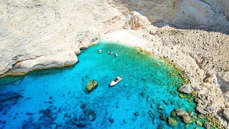 Zakynthos: Semi Private Shipwreck & Blue Caves Max 10 guests - FAQ