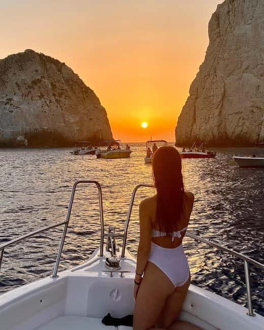 Zakynthos: Sunset Private Cruise to Myzithres - An Authentic Zakynthos Experience with a Personal Touch