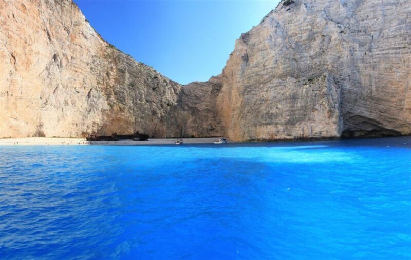 Zante Cruise to Blue Caves & Shipwreck Beach Photostop - Swimming and Snorkeling in Secluded Coves