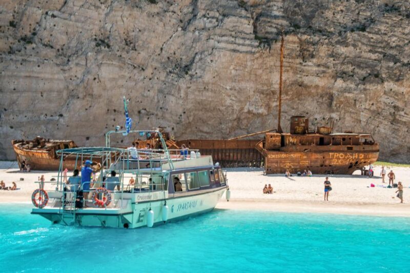 Zante: Half-Day Tour to Navagio, Blue Caves & White Beach - Itinerary Breakdown: What You Can Expect