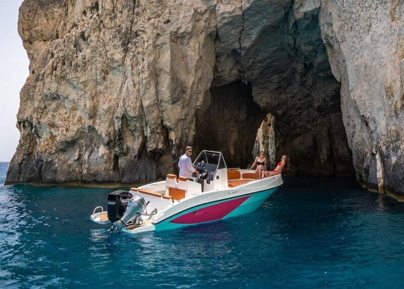 Zante Private Cruise to Turtle Island, Keri Caves & Mizitres - Key Points