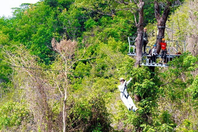 Zipline and ATV Skyline Adventure Phuket Include Pickup Transfer - Key Points