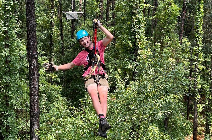 Zipline Canopy Tour and Climbing Wall Package - The Sum Up