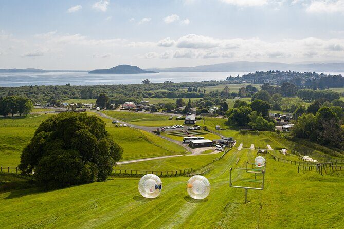 Zorb Inflatable Ball Ride from Mount Ngongotaha in New Zealand - The Experience in Detail