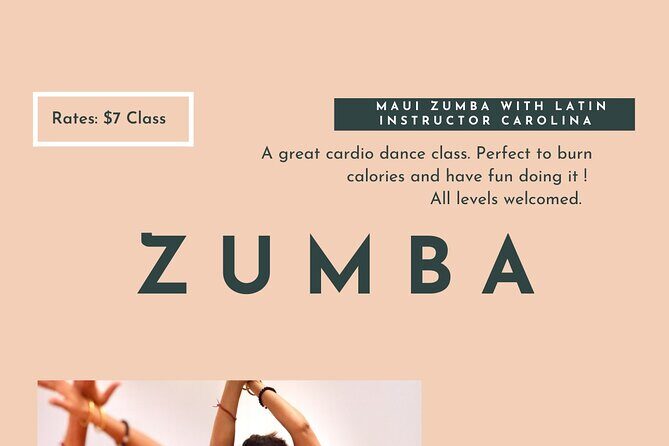 Zumba Classes in Kihei Maui - Private or Group (This class is high impact ) - Authentic Feedback from Participants