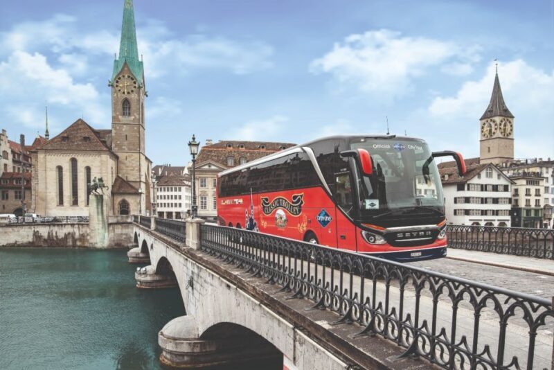 Zurich: Audio Guided City Tour and Train to Top of Zurich - Key Points