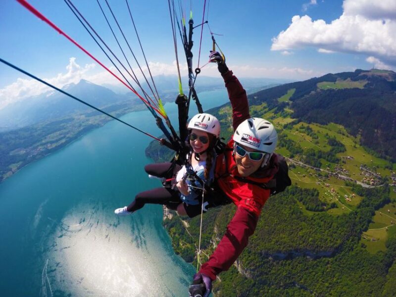 Zurich: Day trip to Interlaken incl. tandem paragliding - Key Points